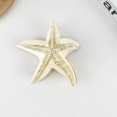 Starfish Hair Claw Clip