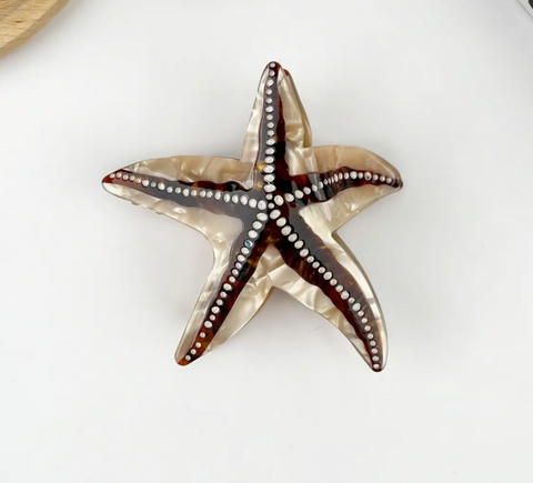 Starfish Hair Claw Clip