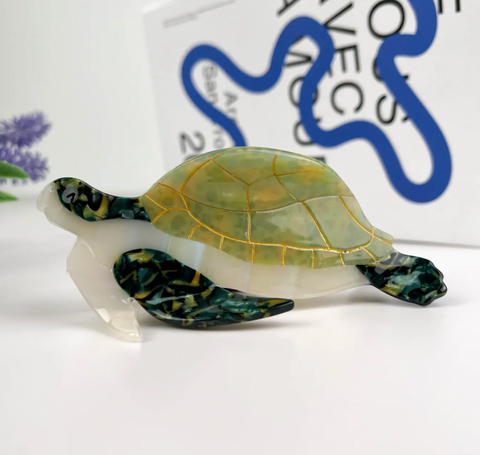 Green Sea Turtle Claw Clip