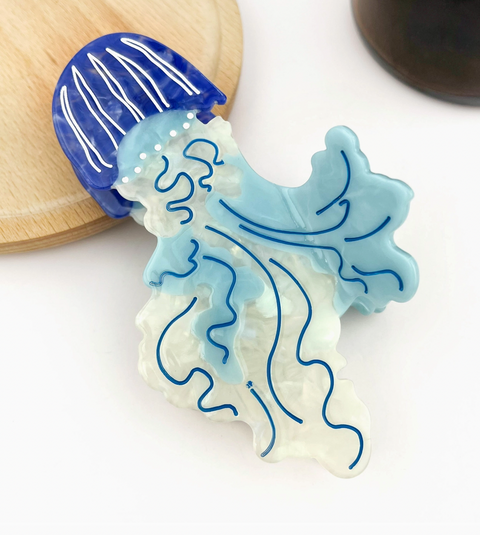 Jellyfish Hair Claw Clip -Options