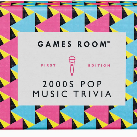 Coffee Table Games- 2000's Pop Music Trivia