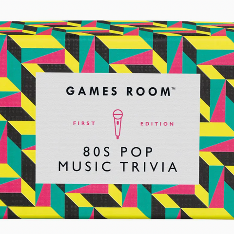 Coffee Table Games- 80's Pop Music Trivia