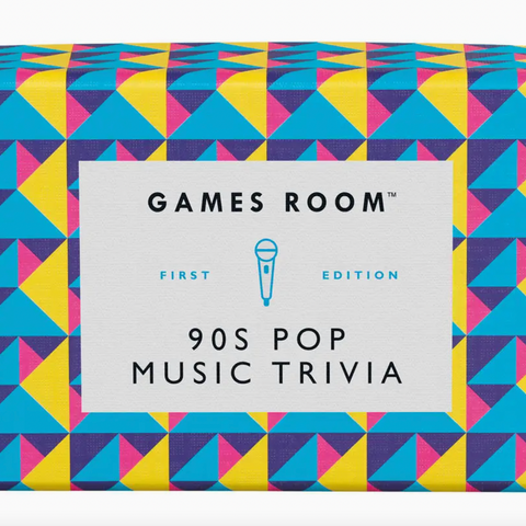 Coffee Table Games- 90's Pop Music Trivia