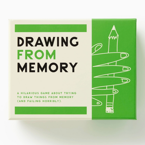 Coffee Table Games- Brass Monkey Drawing from Memory Game