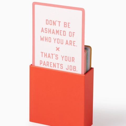 Coffee Table Games- Brass Monkey Emergency Affirmations Exceptionally Stupid Days Card Deck