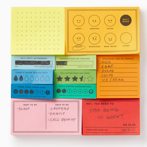 Brass Monkey I've Got A Few Notes Tear-Off Notepad Set
