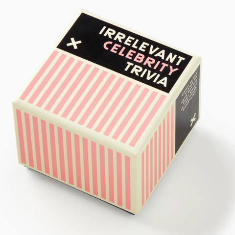 Coffee Table Games-Brass Monkey Irrelevant Celebrity Trivia