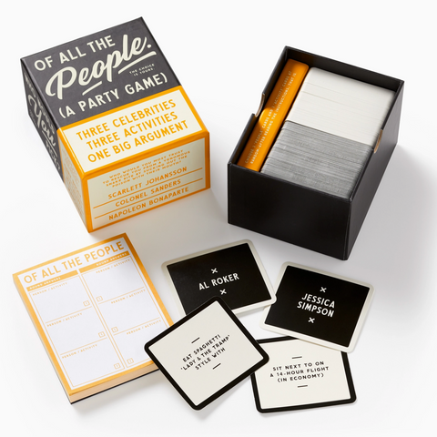 Coffee Table Games-Brass Monkey of All the People Social Game