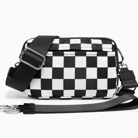 The Carina Nylon Wristlet Crossbody Bag