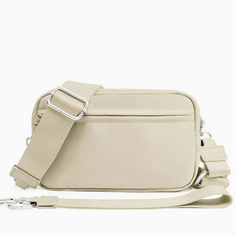 The Carina Nylon Wristlet Crossbody Bag