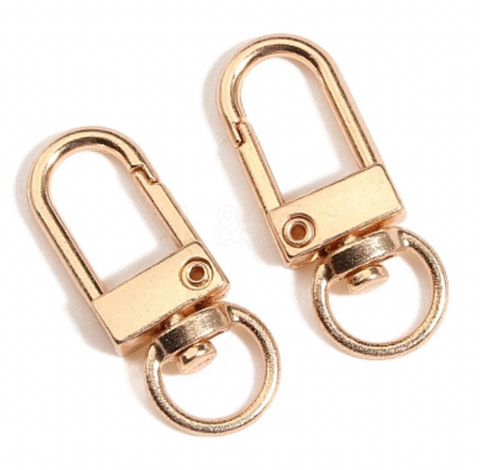 Swivel keychain base