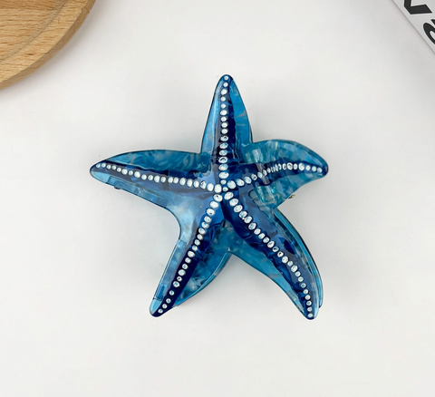 Starfish Hair Claw Clip -Options