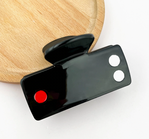 Nostalgia Domino Hair Claw Clip
