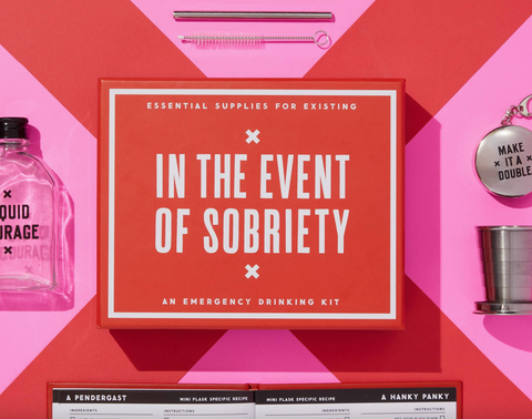 Brass Monkey in the Event of Sobriety Emergency Drinking Kit