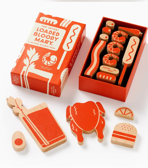 Coffee Table Games- Brass Monkey Over-Loaded Bloody Mary Balance Game