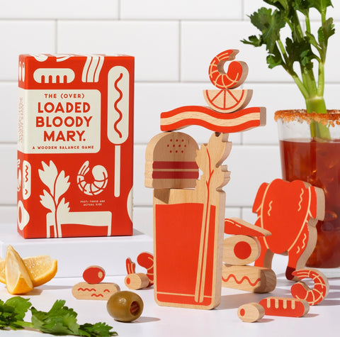 Coffee Table Games- Brass Monkey Over-Loaded Bloody Mary Balance Game