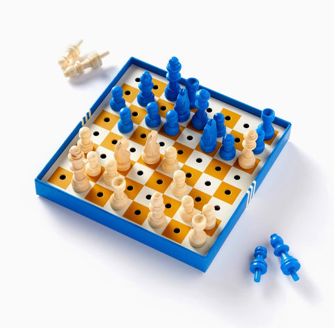 Coffee Table Games-Brass Monkey Say Yes To the Chess Game Set