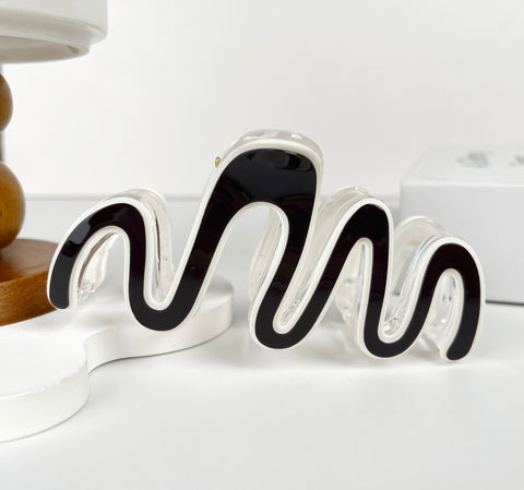 Squiggle Claw Clip -options