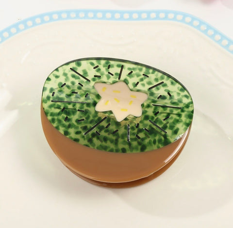 Kiwi Hair Claw Clip