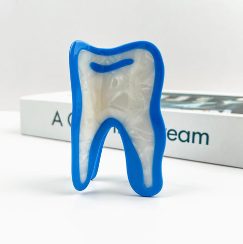 Tooth Hair Claw Clip