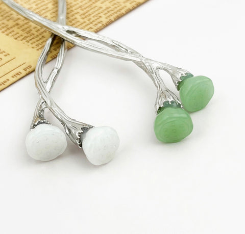 Lotus Flower Hair Pin - Color Options