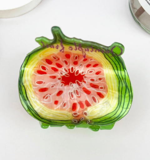 Watermelon Fruit Hair Claw Clip