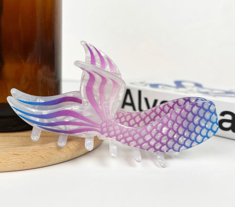 Mermaid Tail Hair Claw Clip