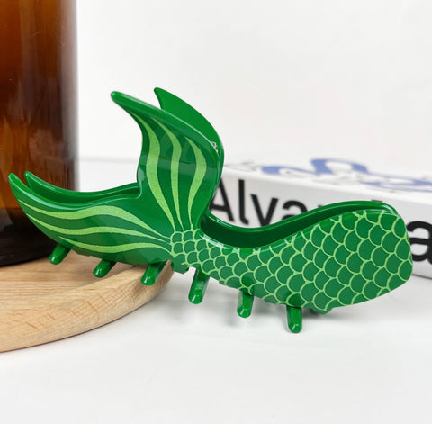 Mermaid Tail Hair Claw Clip