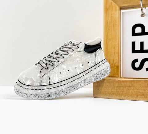 Sneaker Hair Claw Clip