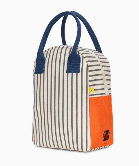 Zipper Lunch - Pencil Stripe Nautical