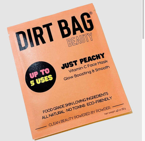 Dirt Bag Beauty Natural Face Mask- Just Peachy