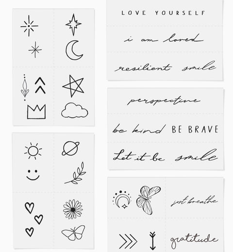 INKED By Dani- Forever Favorites Temporary Tattoo Pack