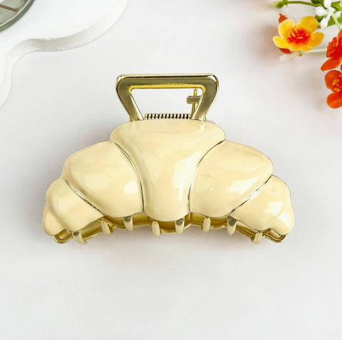 Croissant Hair Claw Clip-options