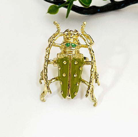 Beetle Statement Ring -options
