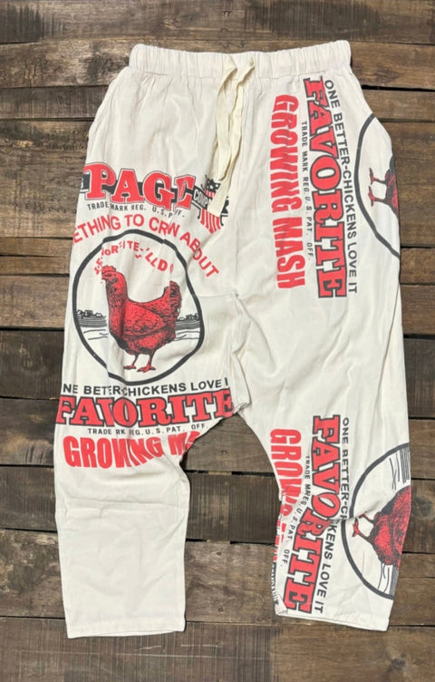 Drop On By Sack Pants - Favorite Hen