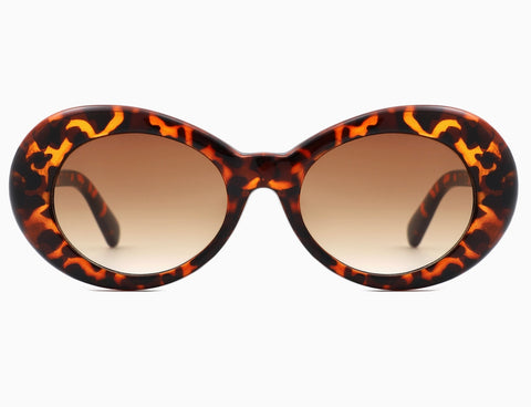 Retro Oval Oversized Sunglasses -options