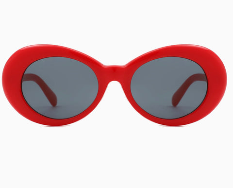 Retro Oval Oversized Sunglasses -options