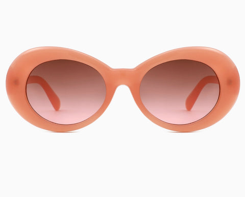 Retro Oval Oversized Sunglasses -options