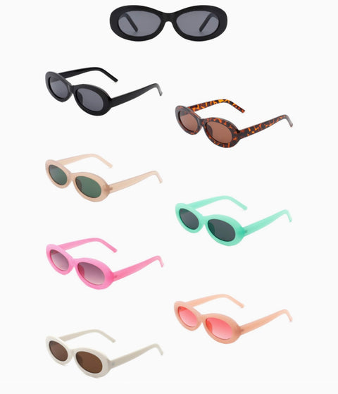 90's Oval Sunglasses -Options