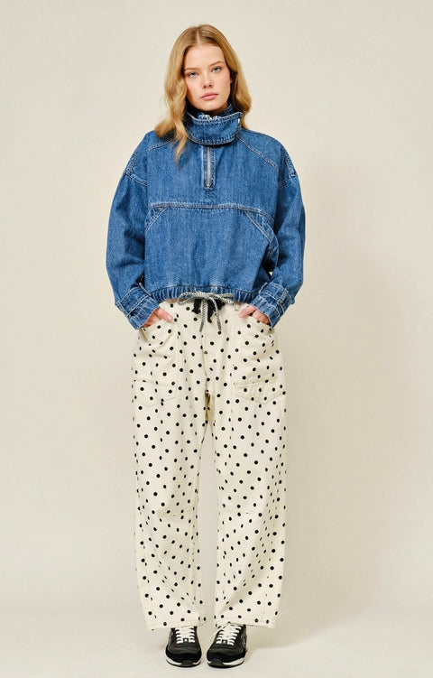 Pullover Denim Jacket