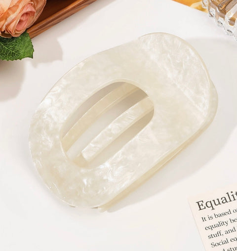 Lay-Flat Hair Claw Clip -options
