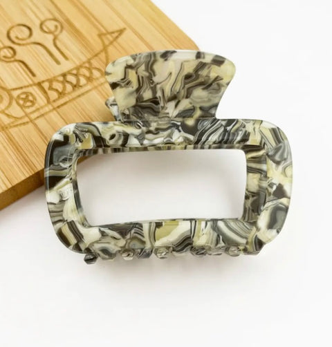 Simple Small Square Hair Claw Clip -options