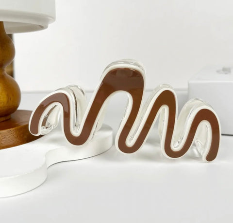 Squiggle Claw Clip -options