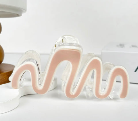 Squiggle Claw Clip -options