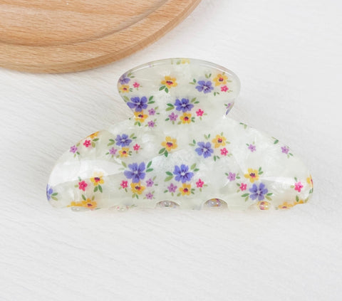Floral Simple Hair Claw Clip