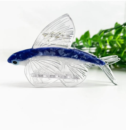 Flying Fish hair claw clip