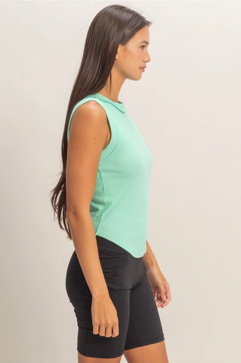 Seam Detail Basic Tank Top- options