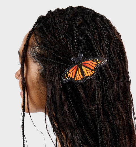 Clip in Monarch Butterfly