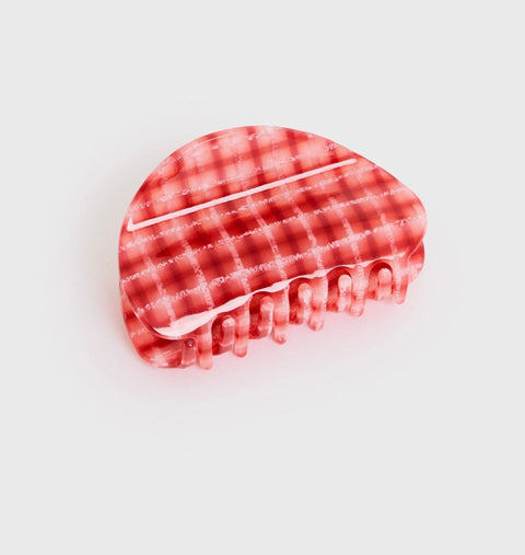 Juno Claw in Red Plaid