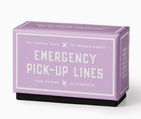 Brass Monkey Emergency Pick-Up Lines Card Set